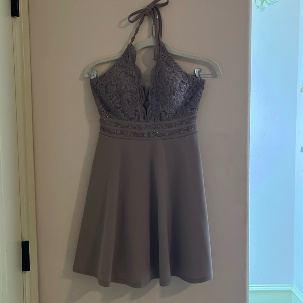 Purple Windsor Dress